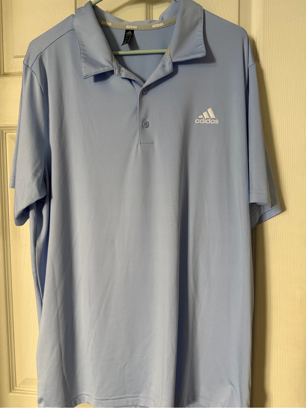 adidas Men’s Sky Blue Performance Polo